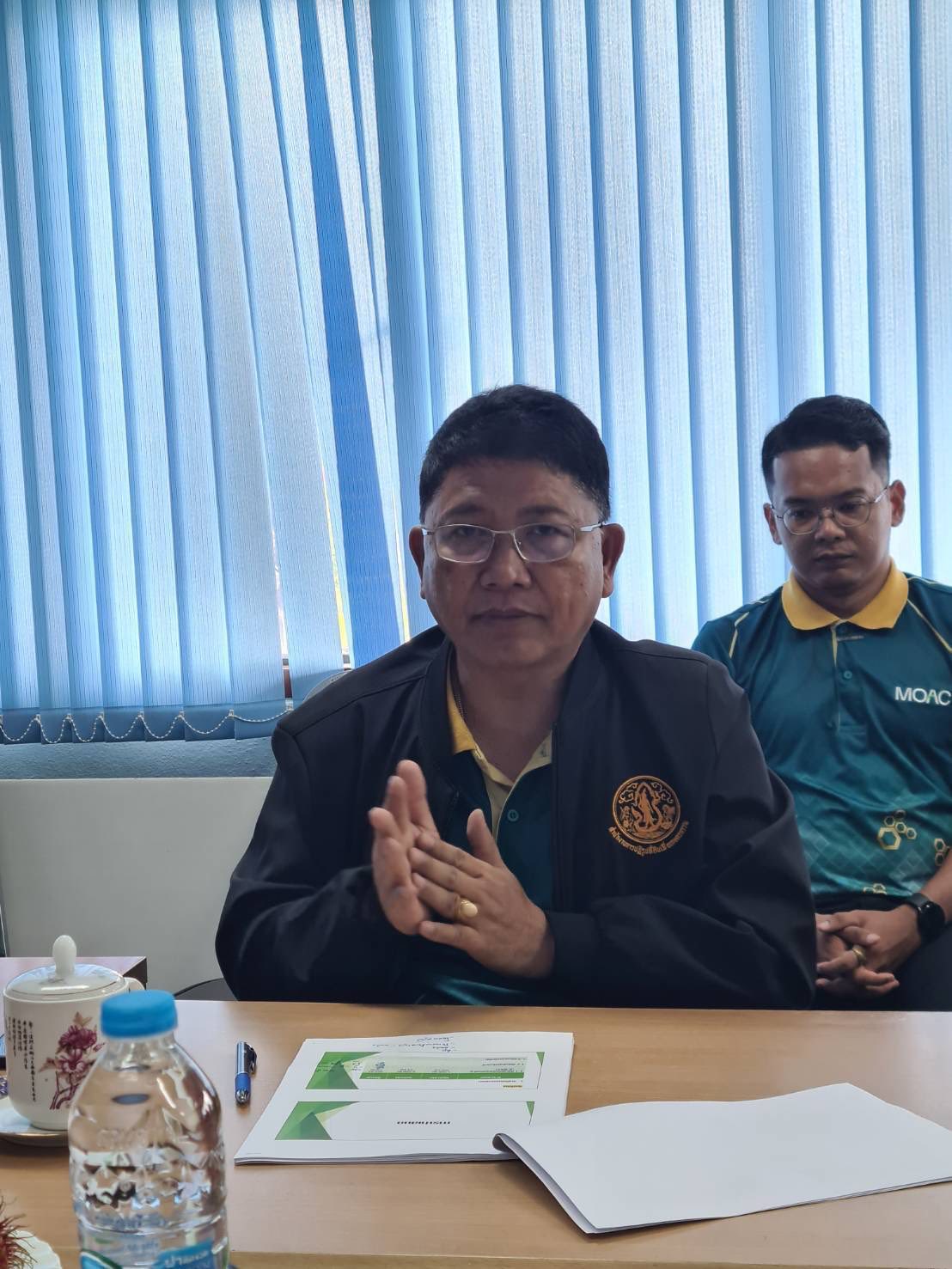 title - ผู้ตรวจราชการ ส.ป.ก. ประชุมติดตามผลการดำเนินงานตามแผนการตรวจราชการของ ส.ป.ก. ประจำปีงบประมาณ พ.ศ. 2568 รอบที่ 2 เขตตรวจราชการที่ 5 จังหวัดสุราษฎร์ธานี